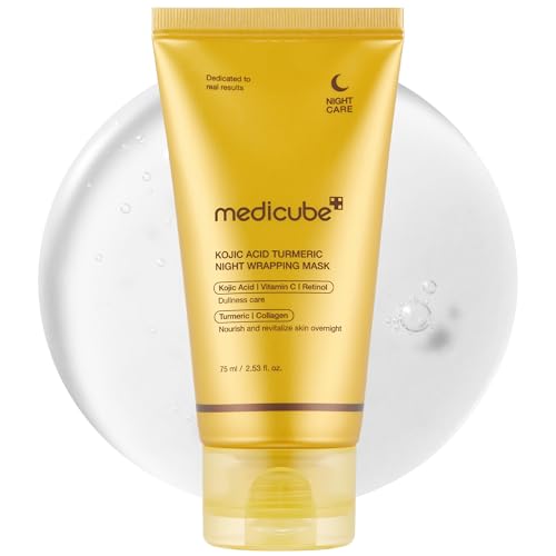 medicube Kojic Acid Turmeric Overnight Wrapping Peel Off Mask – - Product Imagery