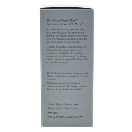 MERIT Great Skin Instant Glow Serum with Niacinamide and - Product Imagery