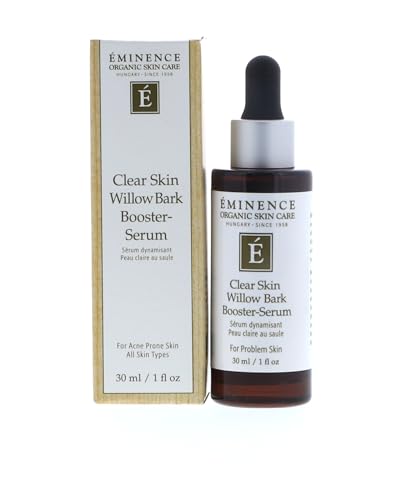 Eminence Organic Skincare Eminence Organic Clear Skin Willow Bark Booster Serum,1 Ounce – Willow