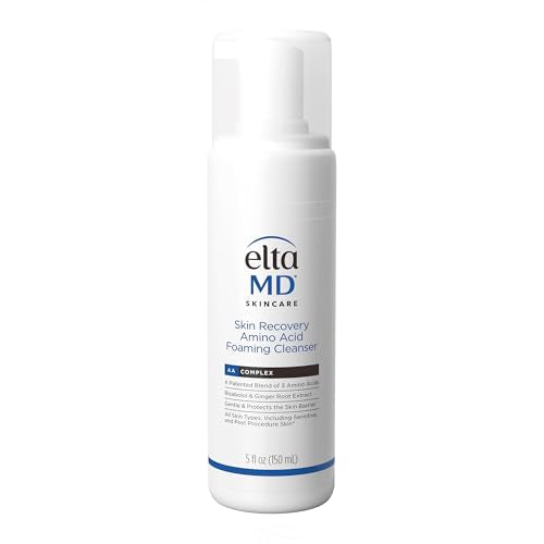 EltaMD Skin Recovery Amino Acid Foaming Face Wash, Fragrance-Free - Product Imagery