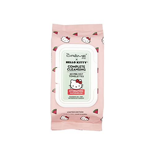 The Crème Shop Hello Kitty Complete Cleansing Wipes, Hydrating - Product Imagery