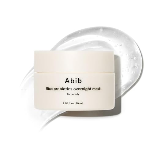 Abib Rice Probiotics Overnight Face Mask Barrier Jelly 2.7 fl oz - Product Imagery