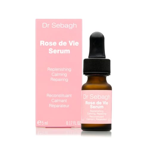 Dr Sebagh Rose de Vie Serum - Soothing & Anti-Aging Serum with Organic Oils & Antioxidants to Hydrate, Calm, and Protect