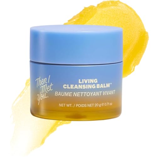 Then I Met You Living Cleansing Balm, Travel Makeup Remover Oil - Product Imagery