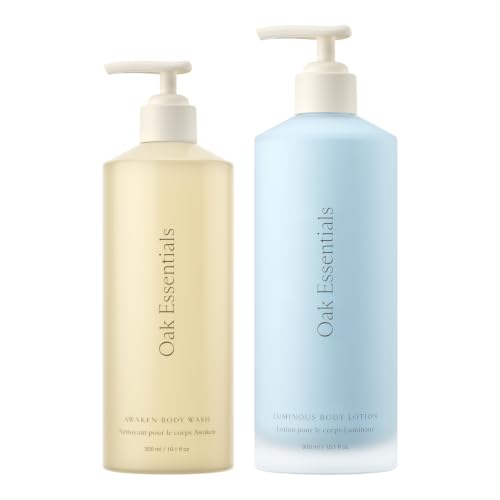 Oak Essentials Silk Body Duo, 2-Piece Body Care Set: Awaken Body - Product Imagery
