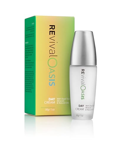 REvival by QUMRAN Revival Oasis Day Cream - With Dead Sea Minerals & Argan Oil | Hydrating & Moisturizing with Aqualance