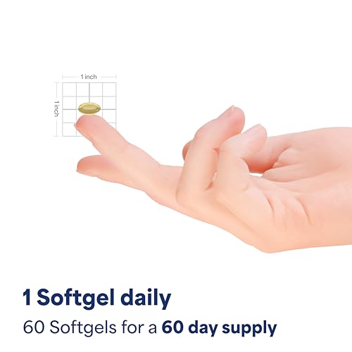 Puritan's Pride Coenzyme CoQ10 600mg, Rapid Release Softgels - Product Imagery