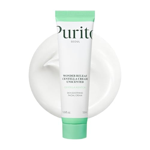 PURITO Centella Unscented Cream for Sensitive Skin, 1.70 fl.oz - Product Imagery