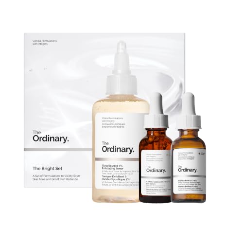 The Ordinary The Bright Set, 3-Step Regimen for Radiant, Even - Product Imagery