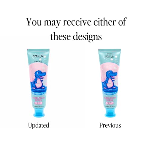 NOBS Jr. Kids Nano Hydroxyapatite Toothpaste – Fluoride Free, - Product Imagery
