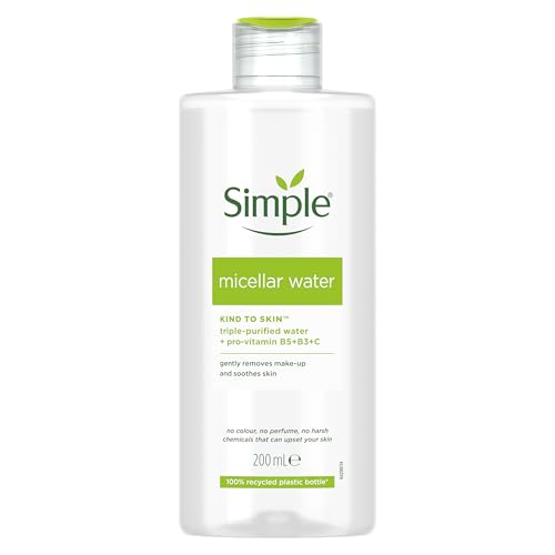 Simple Kind To Skin Micellar Cleansing Water 200Ml - Product Imagery