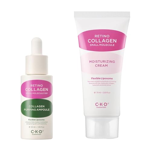 CKD Guaranteed CKD Retino Collagen Firming Duo – Advanced Retinal Ampoule & Hydrating Moisturizing Cream – Boosts Elasti
