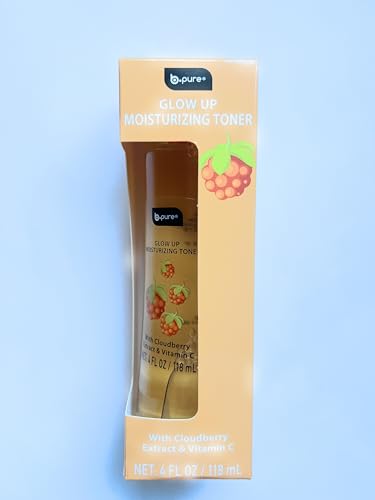 Glow Up Moisturizing Toner with Cloudberry Extract & Vitamin C, - Product Imagery