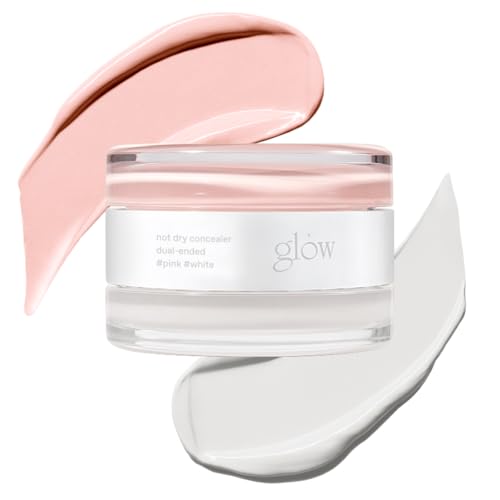 glow not dry concealer #pink #white,korean makeup 0.4 oz – #01 #pink # white, Gluten Free