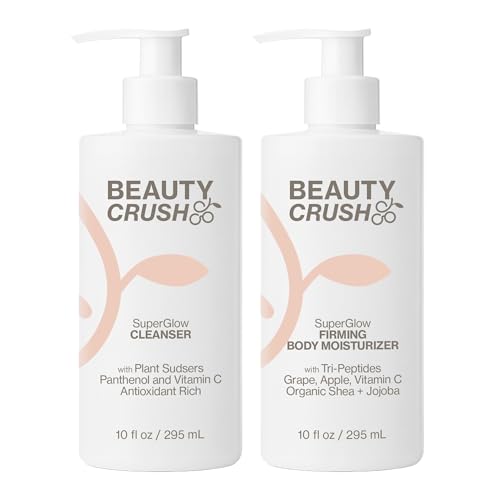 Beauty Crush SuperGlow Skincare Set: Tri-Peptide Firming Body - Product Imagery