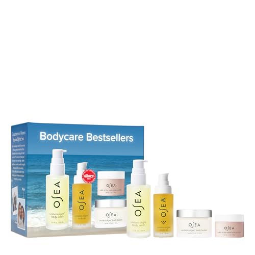OSEA Bodycare Bestsellers, 4-Piece Travel-friendly Set, Intense - Product Imagery