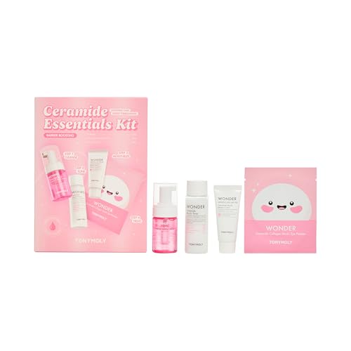 TONYMOLY Wonder Ceramide Mochi Essentials Set - Hyaluronic Acid - Product Imagery
