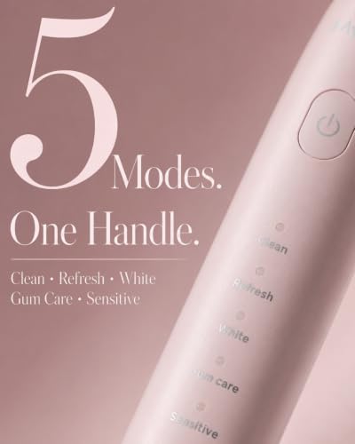 MySmile DY156 Electric Toothbrush for Adults, Rechargeable Sonic - Product Imagery