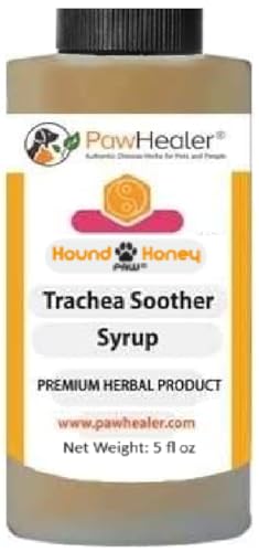 PawHealer Hound Honey: Trachea Soother Syrup - 150 ml (5 fl oz) - Product Imagery
