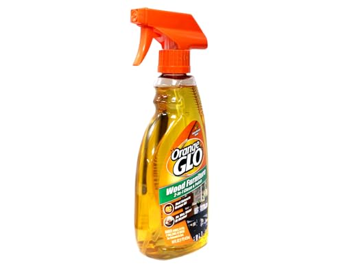 Orange Glo Wood Furniture 2-in-1 Clean & Polish Spray, Fresh - Product Imagery