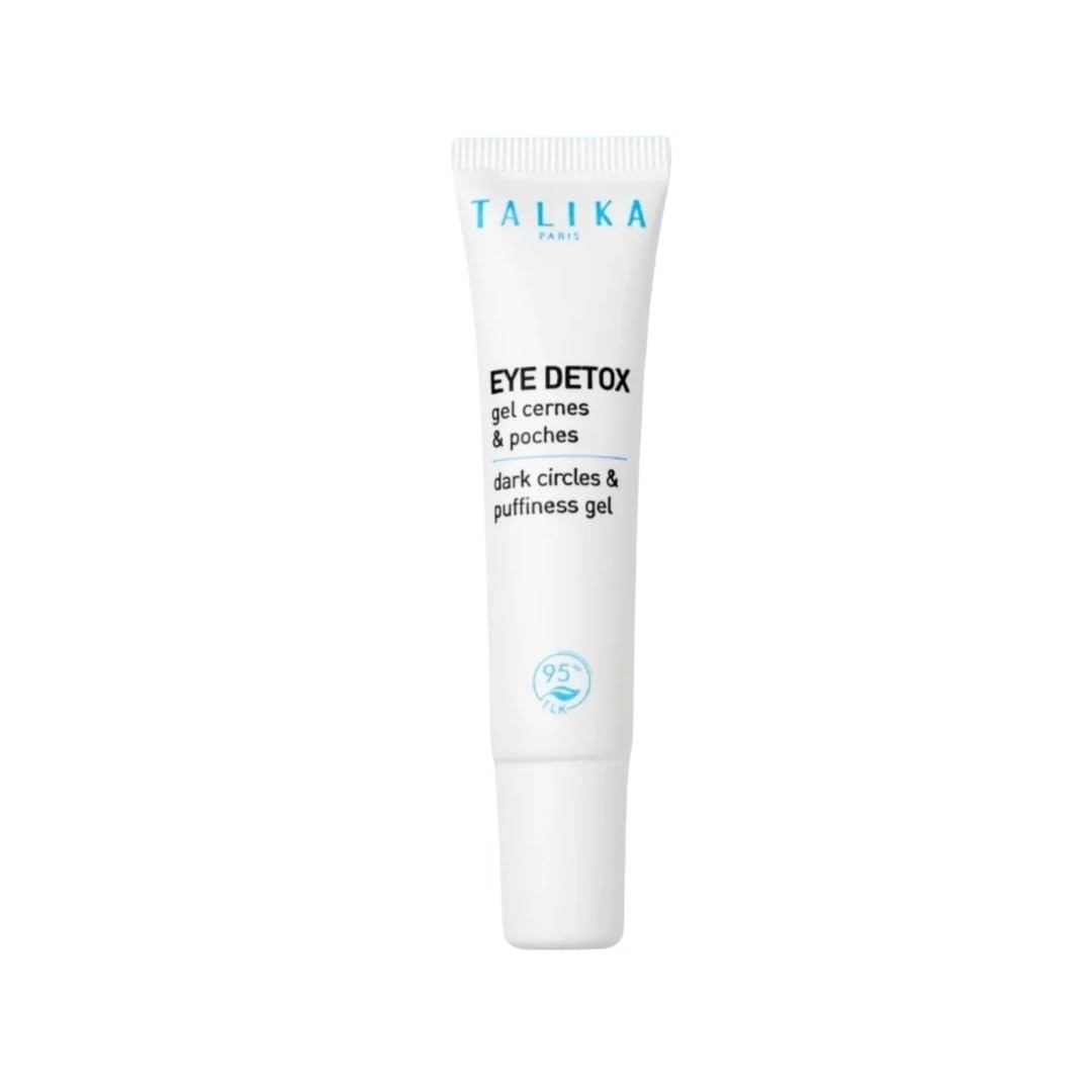 Talika Eye Detox Gel - Dark Circles & Puffiness Gel, Quick-Absorbing Under Eye Care, New Caffeinated Blend, Depuffing, I