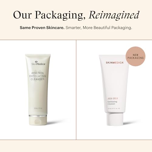 SkinMedica AHA/BHA Exfoliating Face Wash (NEW PACKAGING),Gentle - Product Imagery