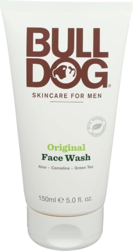 BULLDOG Mens Skincare and Grooming, Original Face Wash, 5 Fluid - Product Imagery