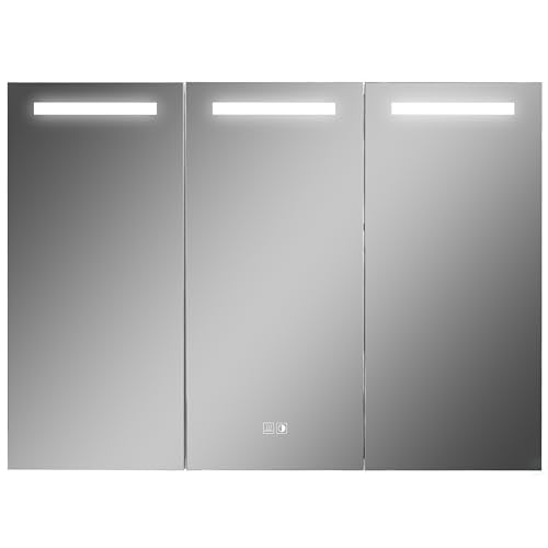 Basicwise 3-Door Versatile Bathroom Medicine Cabinet with - Product Imagery