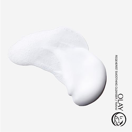 Olay Face Wash Daily Facial Cleanser with Retinol, Peptides and - Product Imagery