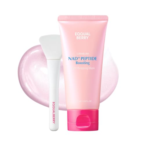 EQQUALBERRY NAD+ Peptide Boosting Night Wrapping Mask | Easy - Product Imagery