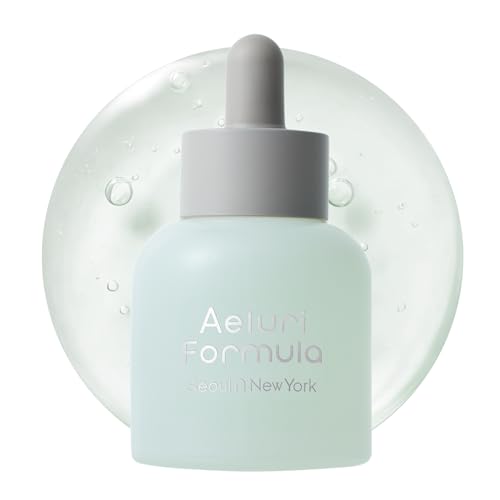 Aeluri Formula Hydra Relief Serum Soothing Hydrating Face Serum With Hyaluronic Acid And Panthenol For Sensitive Oily De