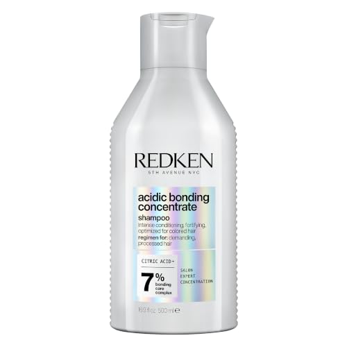 Redken Acidic Bonding Concentrate Shampoo – For Damaged Hair Repair – Almond