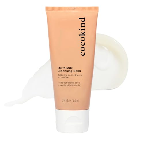 Cocokind Oil to Milk Cleansing Balm Face Wash, 2.9 Fl Oz - Product Imagery