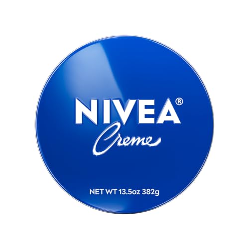 NIVEA Creme Body, Face and Hand Moisturizing Cream, 13.5 Oz Tin - Product Imagery