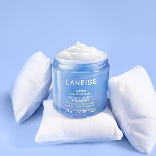 Water Sleeping Mask: Hydrating Korean Overnight Face Mask with - Product Imagery