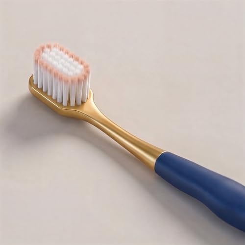 Adult Wide Head Soft Hair Toothbrush, Manual Toothbrush, - Product Imagery