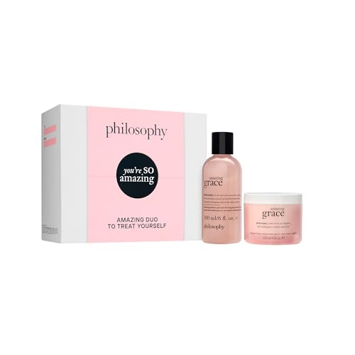 philosophy you're so amazing gift set - 2-pc. amazing grace hydrating shower gel (6oz) & whipped body crème (4oz) - mois