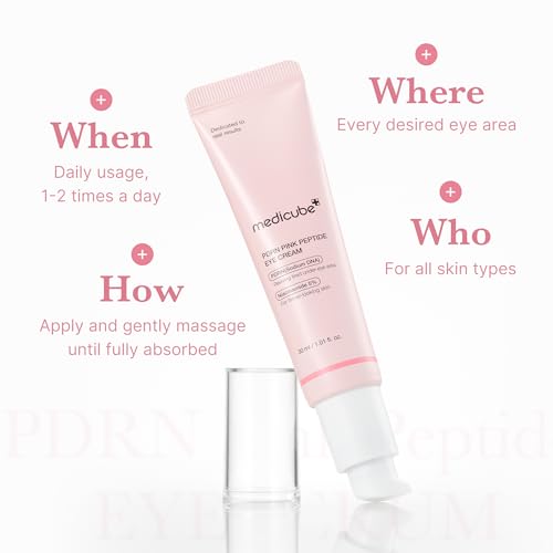medicube Eye Serum with Salmon DNA PDRN & Pink Peptides - Product Imagery