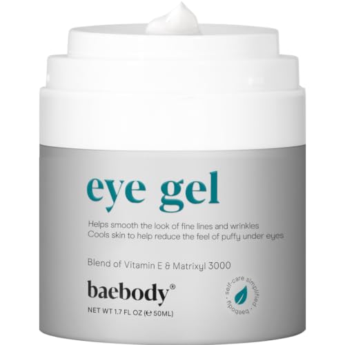 Baebody Cooling Under-Eye Gel for Dark Circles and Puffiness, 1.7 fl oz