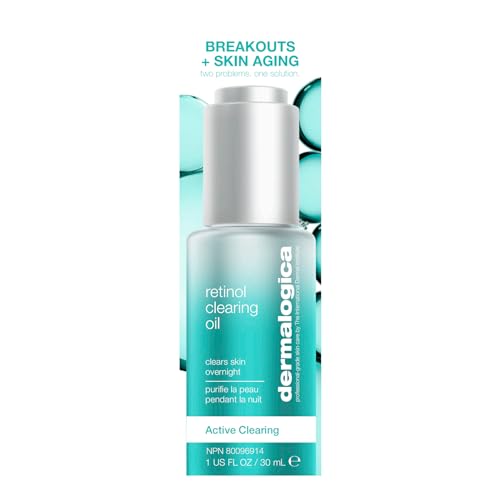 Dermalogica Retinol Clearing Oil, Face Serum with Salicylic - Product Imagery