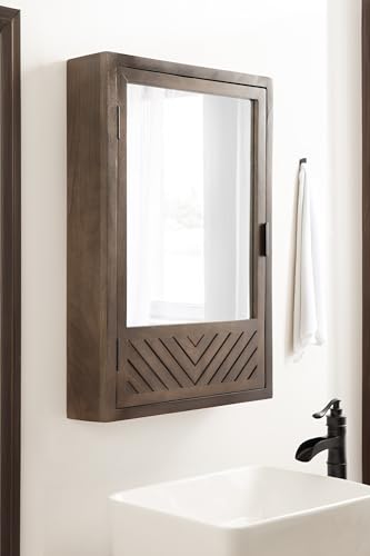 Kate and Laurel Mezzeta Decorative Modern Rectangle Bathroom - Product Imagery
