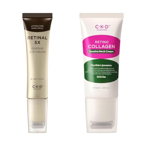 CKD Retinal Lifting Bundle – 5X Gua Sha Eye Cream + Retinol - Product Imagery