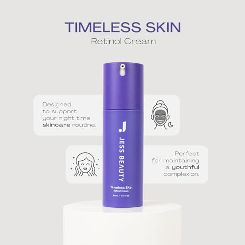 JESS BEAUTY | Timeless Skin Retinol Serum with Panthenol & - Product Imagery