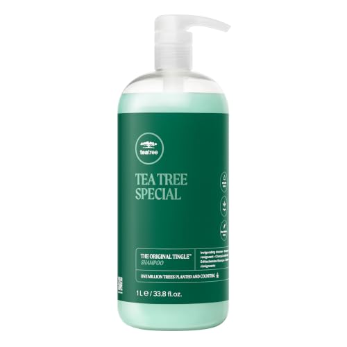 Tea Tree Special Shampoo, Deep Cleans, Refreshes Scalp, For All Hair Types, Especially Oily Hair – Reviving scent of tea