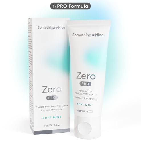 Something Nice Zero Pro Toothpaste - 10% Nano Hydroxyapatite - Product Imagery