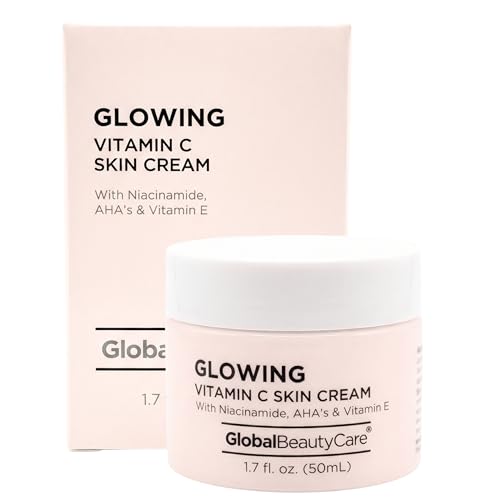 Global Beauty Care Glowing Vitamin C Skin Cream - Radiant Face - Product Imagery