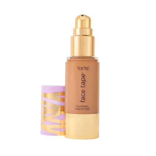 tarte face tape foundation – Full-Coverage 12hr Waterproof Makeup, Hydrating & Smoothing with a Natural Matte Finish for