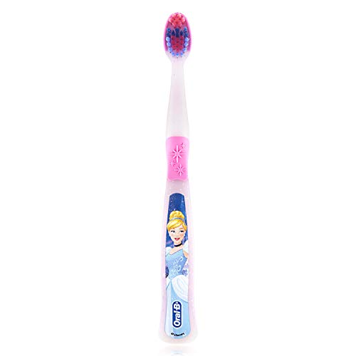 Oral-B New Princess Toothbrush for Little Girls, Children 3+, - Product Imagery