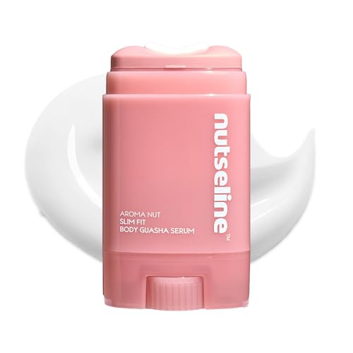 nutseline Aroma Nut Slim Fit Gua Sha Serum, Body Firming & Contouring Massage Oil Serum with Built-In Gua Sha Tip & 3% N