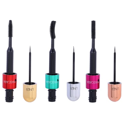 2 in 1 Lasting Dip Liner and Mascara by Romantic Beauty (Full Set (3 PIeces)) – Full Set (3 PIeces)